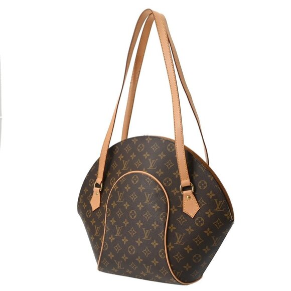 LOUIS VUITTON Brown Monogram Canvas Ellipse Shoulder Bag - Picture 3 of 11
